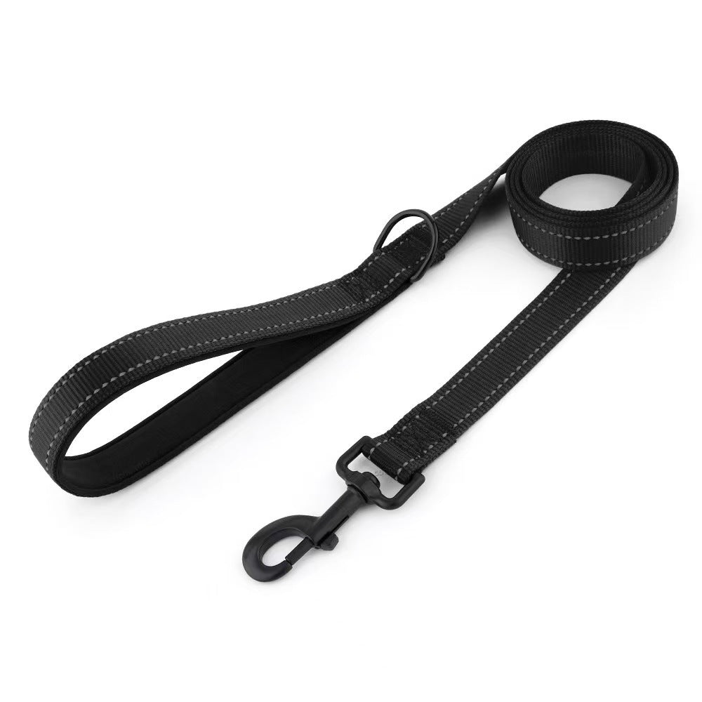 Laisse pour chien noire
