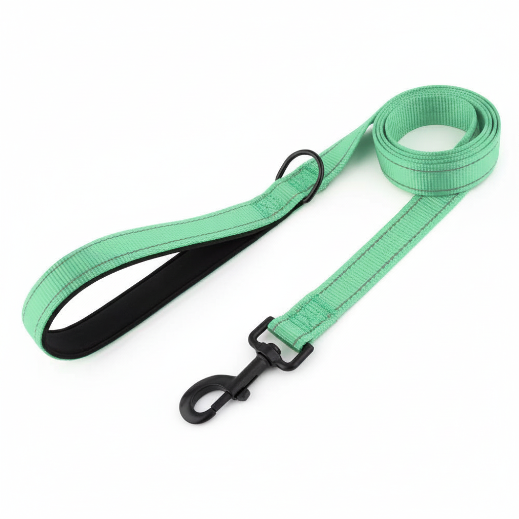 Laisse pour chien verte